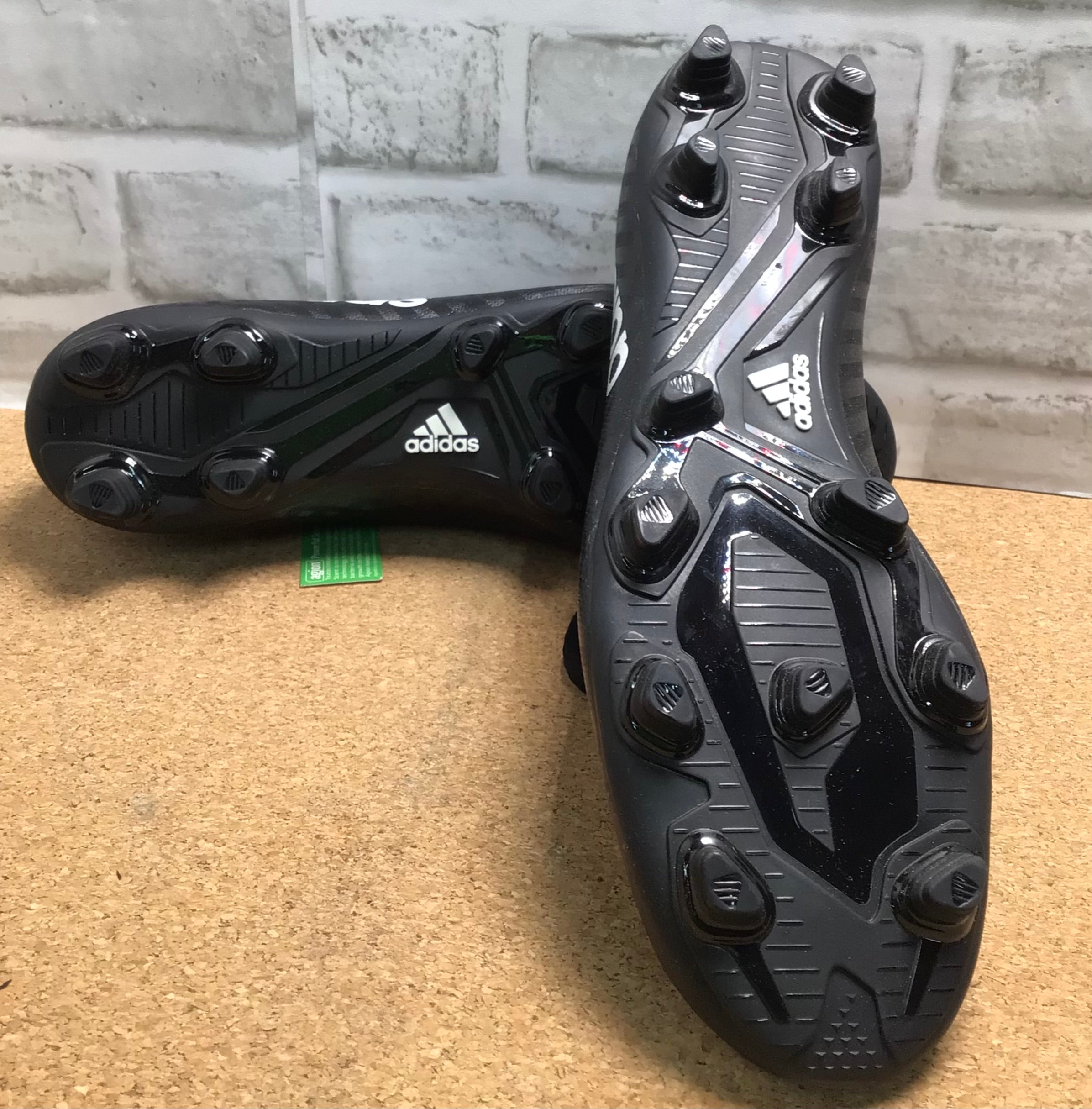 adidas Men's X 16.4 FG Soccer Cleats (Black, 9 D(M) US) **NEW** (7854980563182)